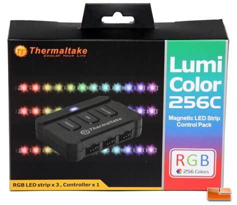 Thermaltake Lumi Color 256C Magnetic LED Strip Control Pack Review