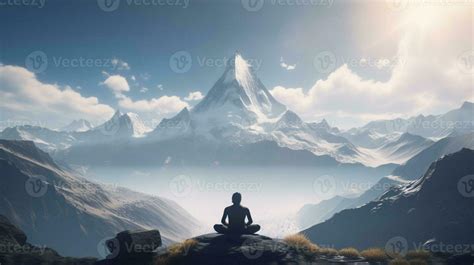 Meditation Mountain Stock Photos, Images and Backgrounds for Free Download