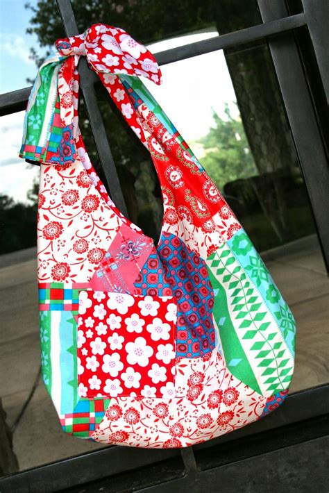 Hippie Hobo Sling Crossbody Bag Sewing Pattern