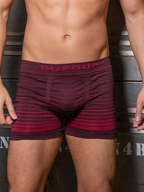 Boxer Dufour Art Hombre Rayado Melange Sin Costura T S Al Xxl