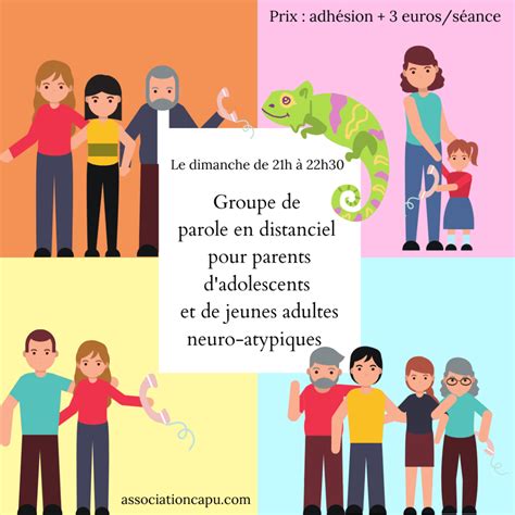 Groupe De Parole Pour Les Parents Association Capu