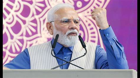 Modi Lays Foundation Stone For Ravidas Memorial In Mp Latest News