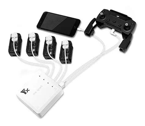 Multi Cargador De Bateria Para Dron Dji Spark En Usb