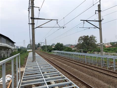 Kai Commuter Lakukan Penambahan Peron Di Stasiun Cisauk Kebayoran Dan