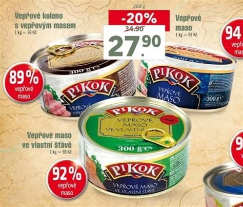 Maso Vep Ov Ve Sklenici Pikok V Akci Lidl Od