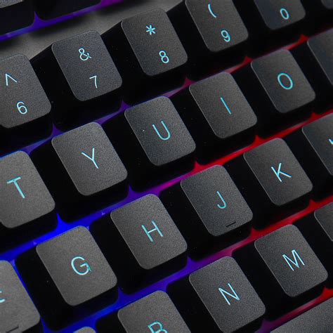 104 Keys USB Wired RGB Backlit Waterproof Hovering Keycap Mechanical