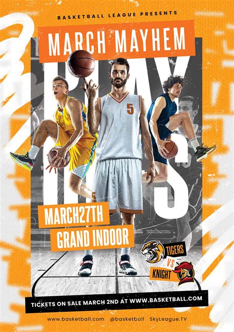 Basketball Poster Templates Pack :: Behance