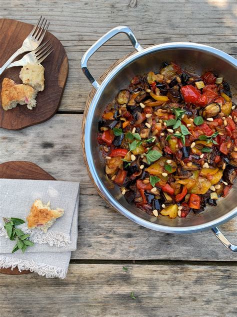 Sizilianische Caponata Rezepte Von Fissler