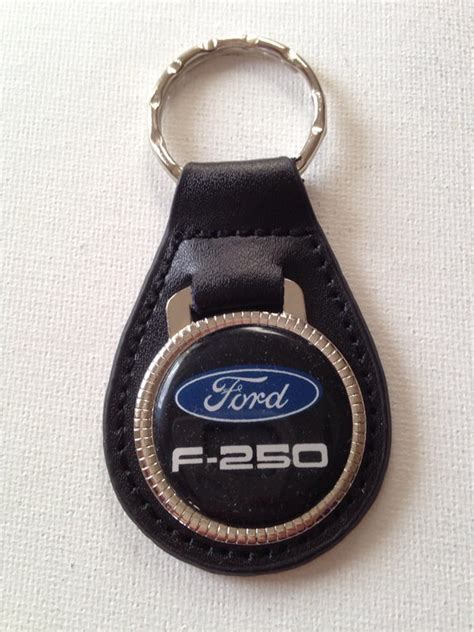 Ford F Keychain Genuine Leather Ford F Key Chain