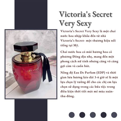 Mẫu Thử 10ml Nước hoa Nữ Victoria Secret Very Sexy Nước hoa nữ