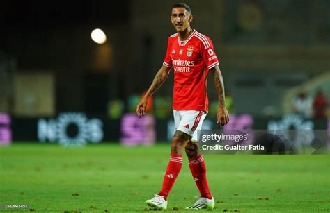 Angel Di Maria of SL Benfica during the Pre-Season Friendly match ...