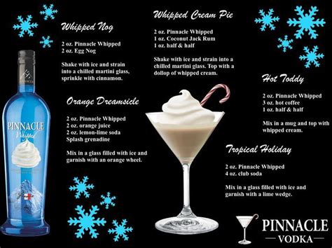 Drink Recipes For Pinnacle Whipped Cream Vodka | Bryont Blog