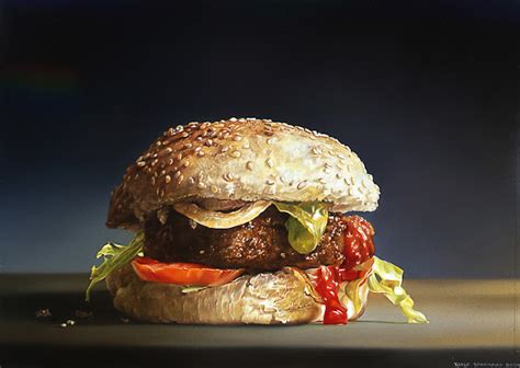 hyper realistic of food paintings ~ Art Craft Gift Ideas