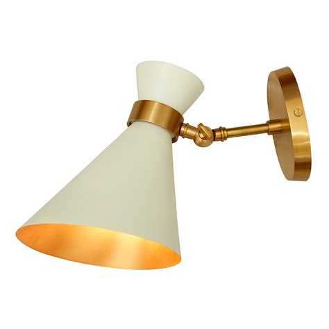 Gc 010 Peggy Wall Lamp Brass Gong