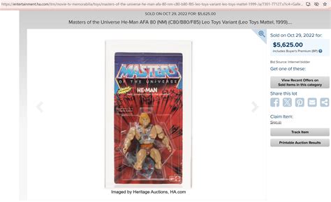 7 Most Valuable He-Man & Masters of the Universe Toys From Your Childhood