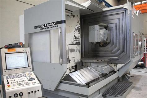 Used Deckel Maho Dmu P Duoblock Axis Milling Machining Ce