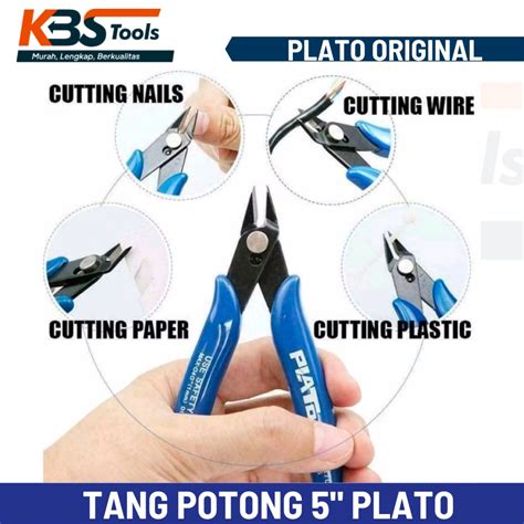 Jual Tang Potong Plato Model Tang Potong Kawat Plastik Gunpla