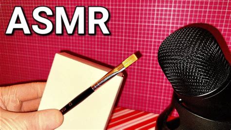 Asmr Brush Tapping Sponge Sounds No Talking Youtube