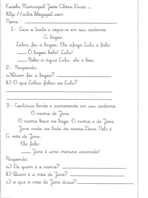 Textos Para Trabalhar Com Eja Alfabetização - Métodos e Atividades para a EJA: TEXTOS PARA ALFABETIZAÇÃO