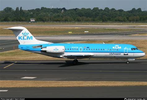 Ph Kzr Klm Cityhopper Fokker F Mark Photo By Bj Rn D Wel