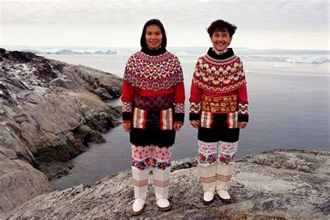 Traditional Greenland Inuit Clothing Costumes Choir Dresses