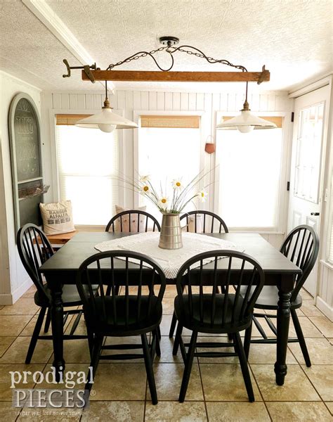 Black Farmhouse Kitchen Table – Things In The Kitchen