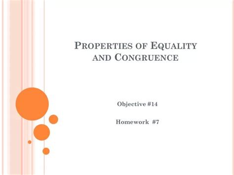 Ppt Properties Of Equality And Congruence Powerpoint Presentation Free Download Id 6077264