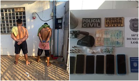 Quatro pessoas são presas durante operação da Polícia Civil em Demerval