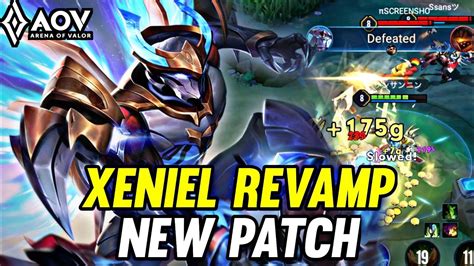 Aov Xeniel Revamp New Patch Arena Of Valor Li Nqu Nmobile Rov Youtube