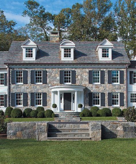 Classic New England Colonial Home By Georgetown Based Daniel Conlon Architects Colonial