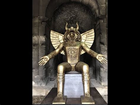 Moloch Statue in Rome | One Nation One Power