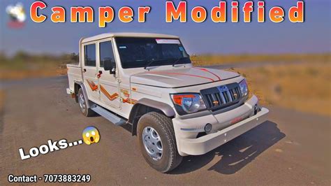 bolero camper modified nitesh motor body youtube