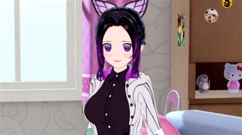 Hentai Uncensored Tanjiro Mercilessly Fucks Shinobu And Cums In Her Ass Demon Slayer