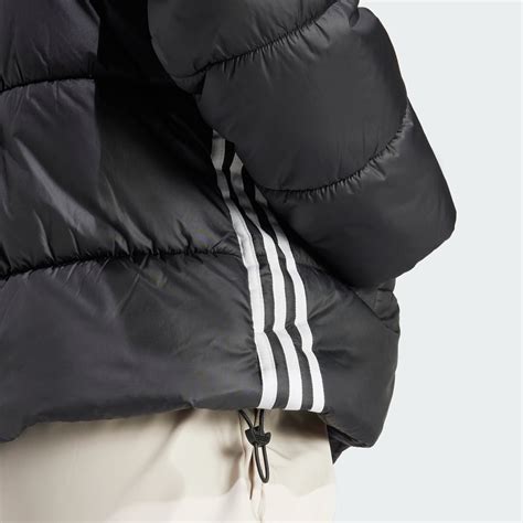 Adidas Adicolor Puffer Jacket Black Adidas Lk