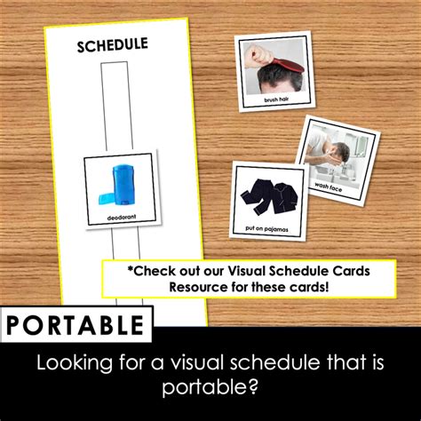 Pocket Visual Schedule — Autism Grown Up