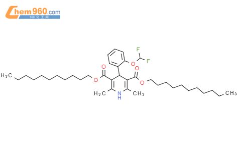 117654 53 2 3 5 Pyridinedicarboxylicacid 4 2 Difluoromethoxy Phenyl