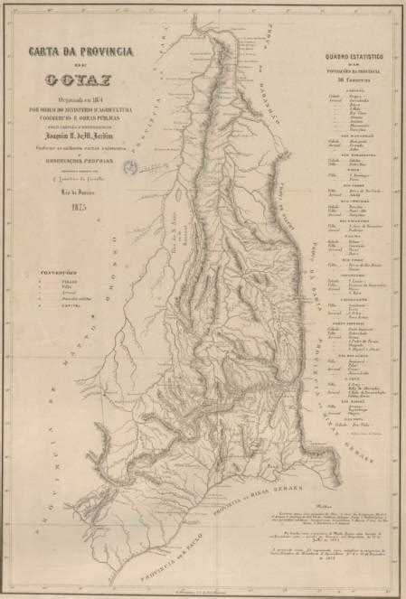 Mapas Antigos De Goiás 10 Mapas Caçadores De Tesouros