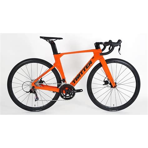 Twitter Factory Carbon Fiber Road Bike R10 22 Speed Disc Brake 700c 25c