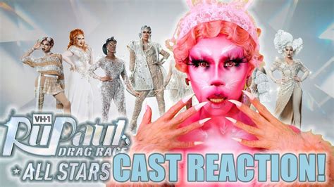 Rupauls Drag Race All Stars 7 Cast Reaction Easter Bunny Makeup