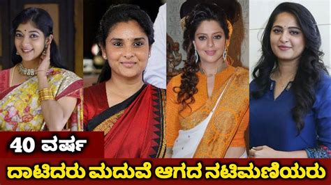 40 Plus Unmarried Famous Actress South Indian Celebrities Still