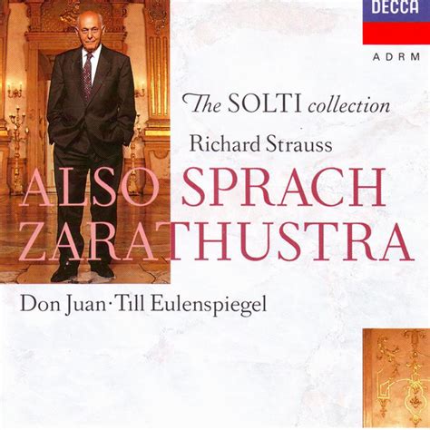 Richard Strauss Sir Georg Solti Chicago Symphony Orchestra Also