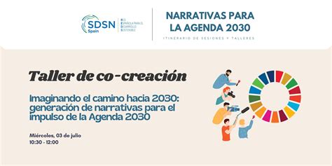 Narrativas Para La Agenda 2030 Reds Sdsn