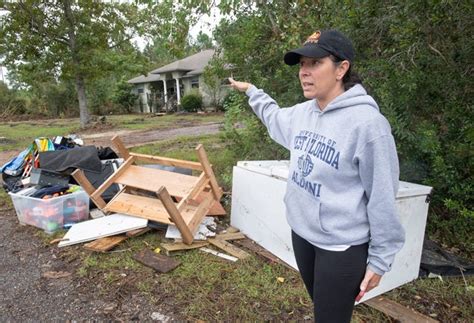 Hurricane Sally Aftermath Milton Neighborhood Feels Forgotten