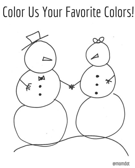 Snowman Printables : 4 Activity Sheets