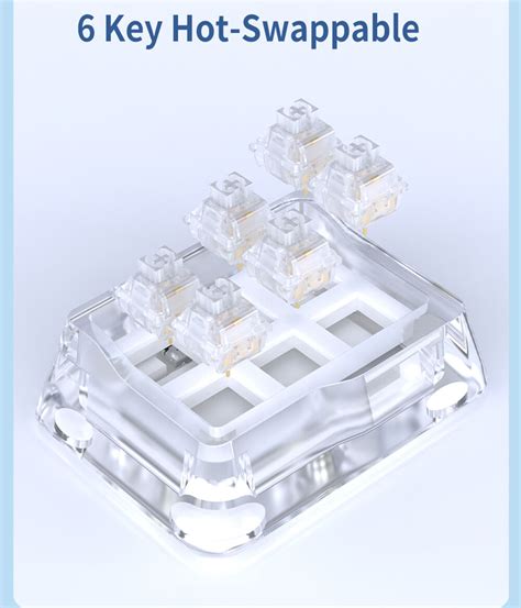 Oem B Custom White Wired Wireless Programming Macro Mechanical Hot Swap Keyboard Key Rgb