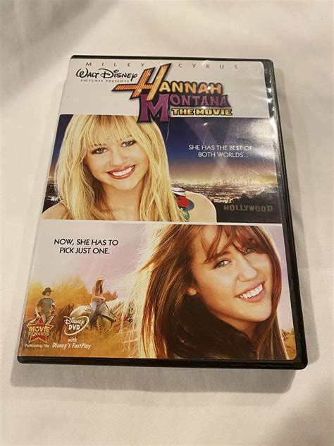 Hannah Montana The Movie Dvd Cover