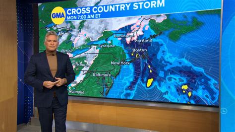 Winter Weather Alerts For Millions Across 13 States Good Morning America