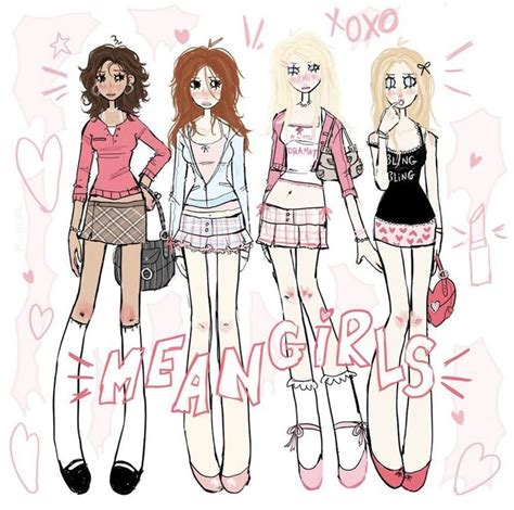 On Wednesdays We Wear Pink Cute Art Styles Cartoon Art Styles Art