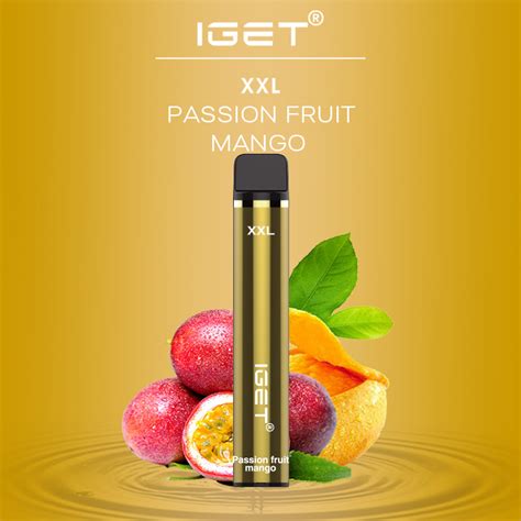 New Flavors Passion Fruit With Iget Xxl Vape Wholesale Iget Puffs