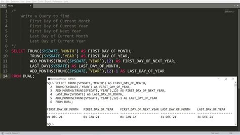 Sql First Day Of The Month A Comprehensive Guide